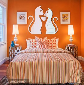 Зеркало Влюбленные котята