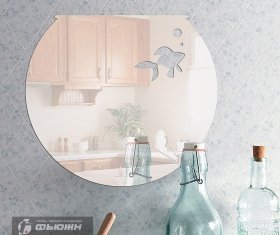 Акриловое зеркало Аквариум