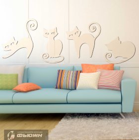 Зеркало Котики