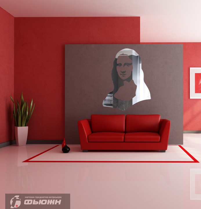 Акриловое Акриловое зеркало Мона Лиза