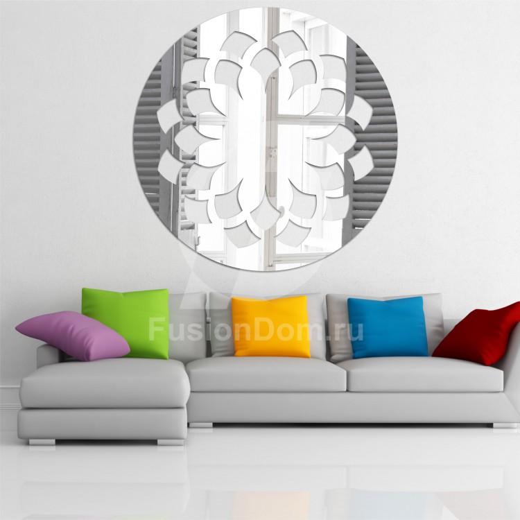 Акриловое Зеркало Зеркальный цветок