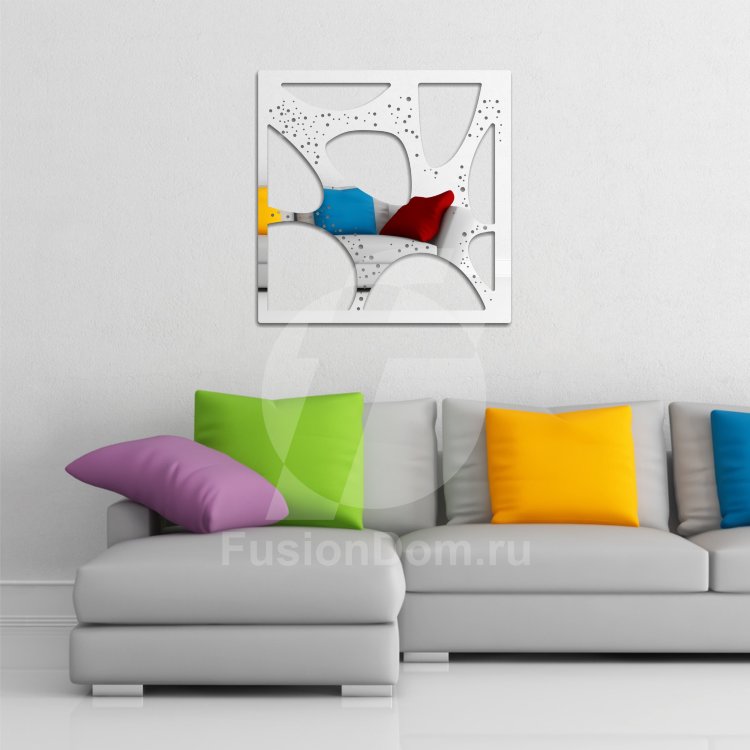 Акриловое зеркало Паутинка