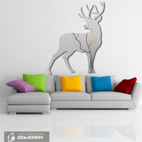 Зеркало Лесной олень