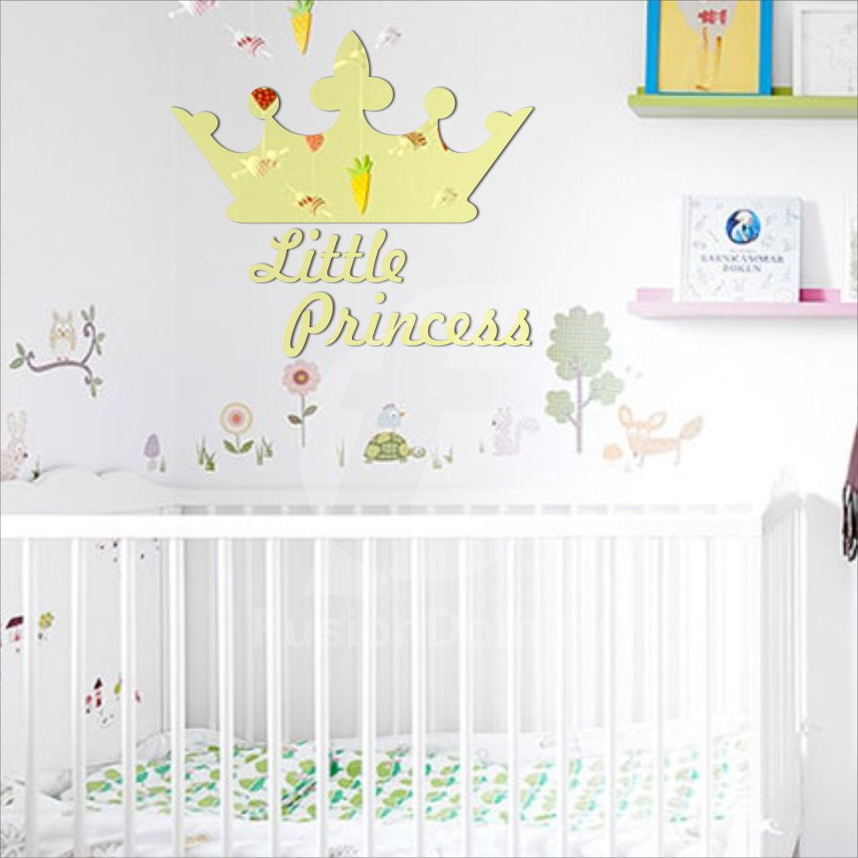 Акриловое Зеркало Маленькая принцесса