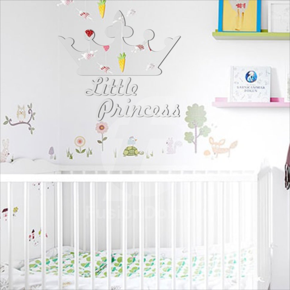 Акриловое Зеркало Маленькая принцесса