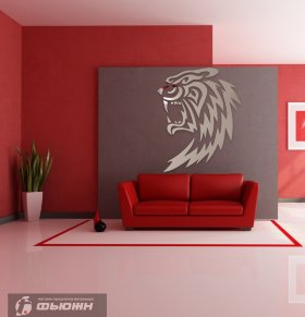 Акриловое зеркало Король лев