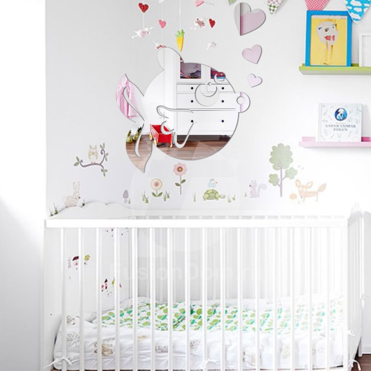 Акриловое зеркало Рыба-шар