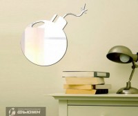 Акриловое зеркало Бомба