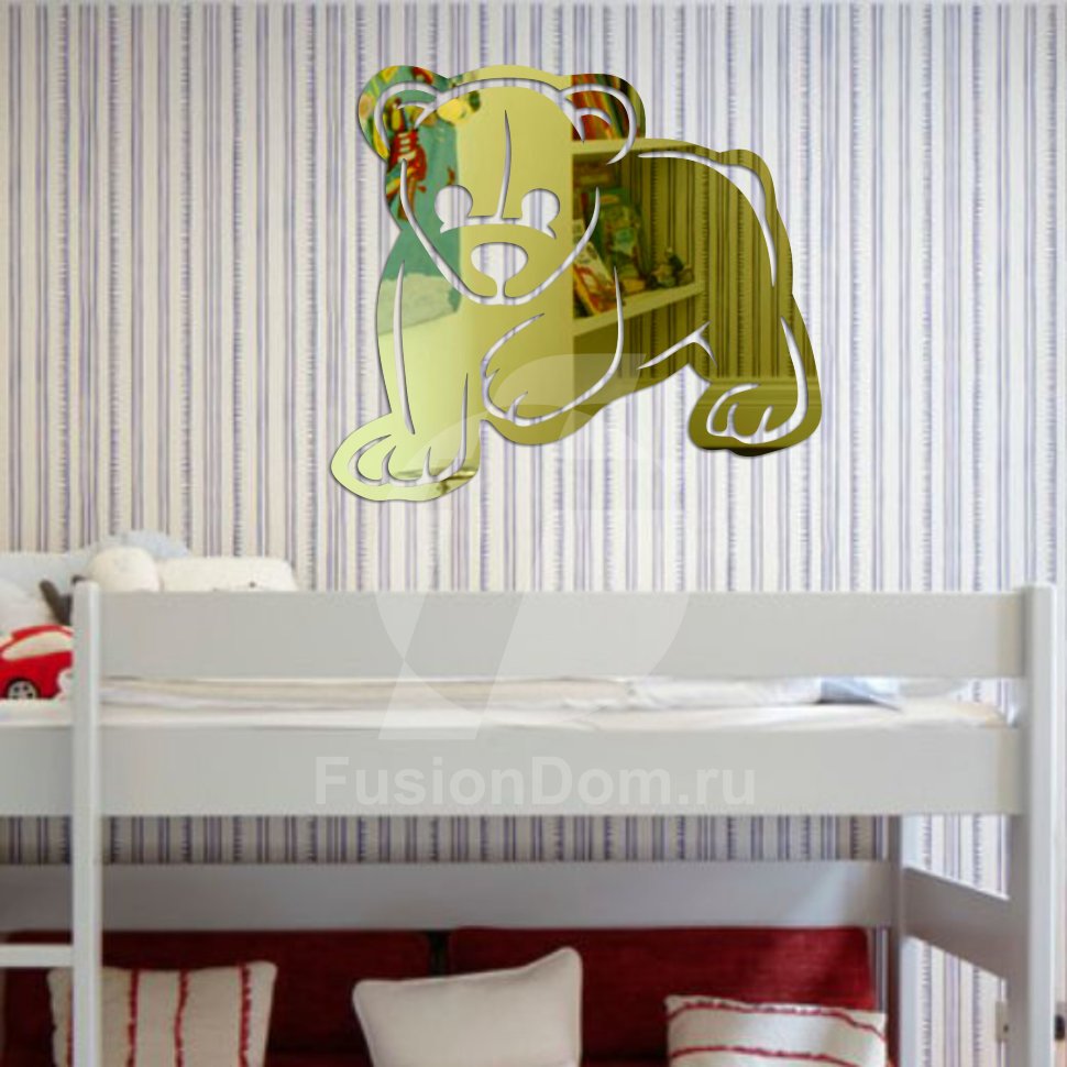 Акриловое зеркало Плюшевый мишка