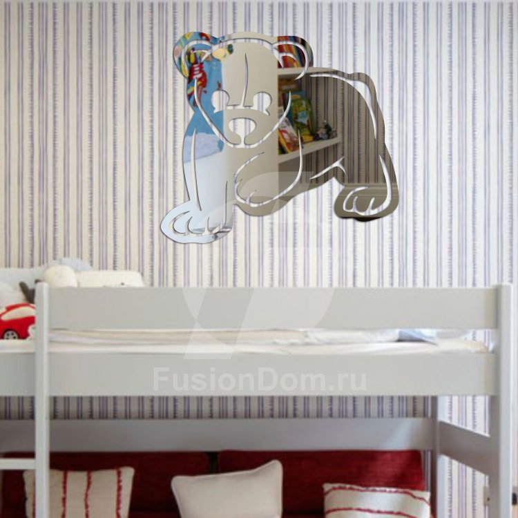 Акриловое зеркало Плюшевый мишка