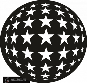 Акриловое зеркало Шар