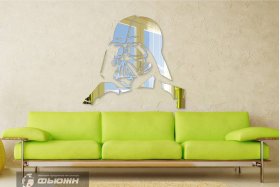 Акриловое зеркало Дарт Вейдер