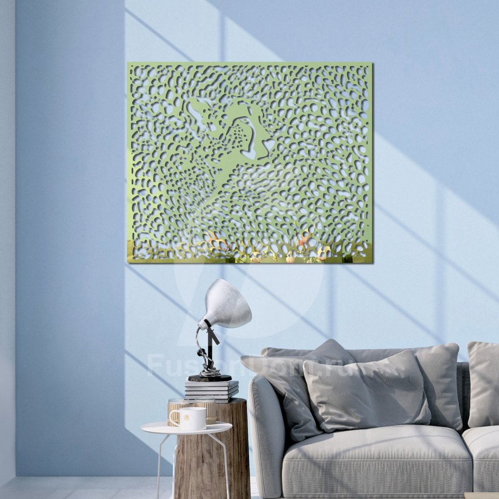 Декоративная акриловая панель Гепард