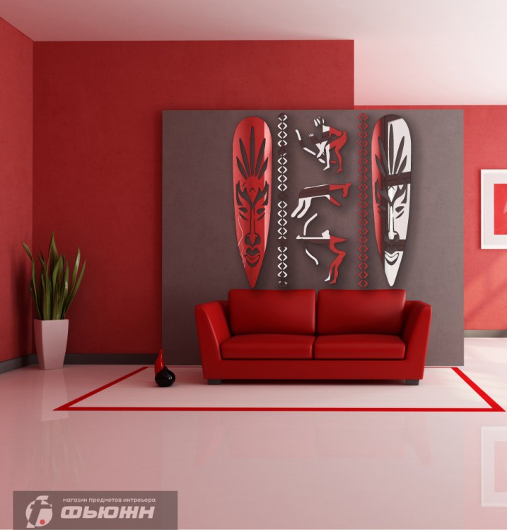 Акриловое Акриловое зеркало Африка