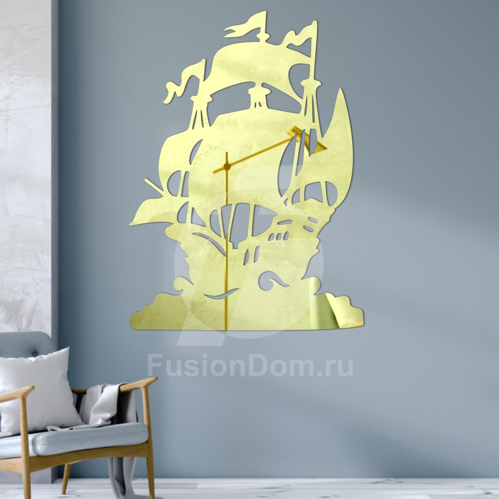 Акриловое Зеркало Парусник