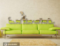 Акриловое зеркало Кошечки