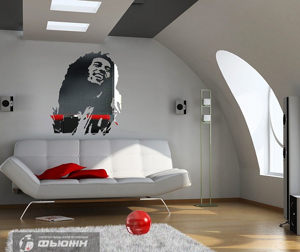 Акриловое Боб Марли