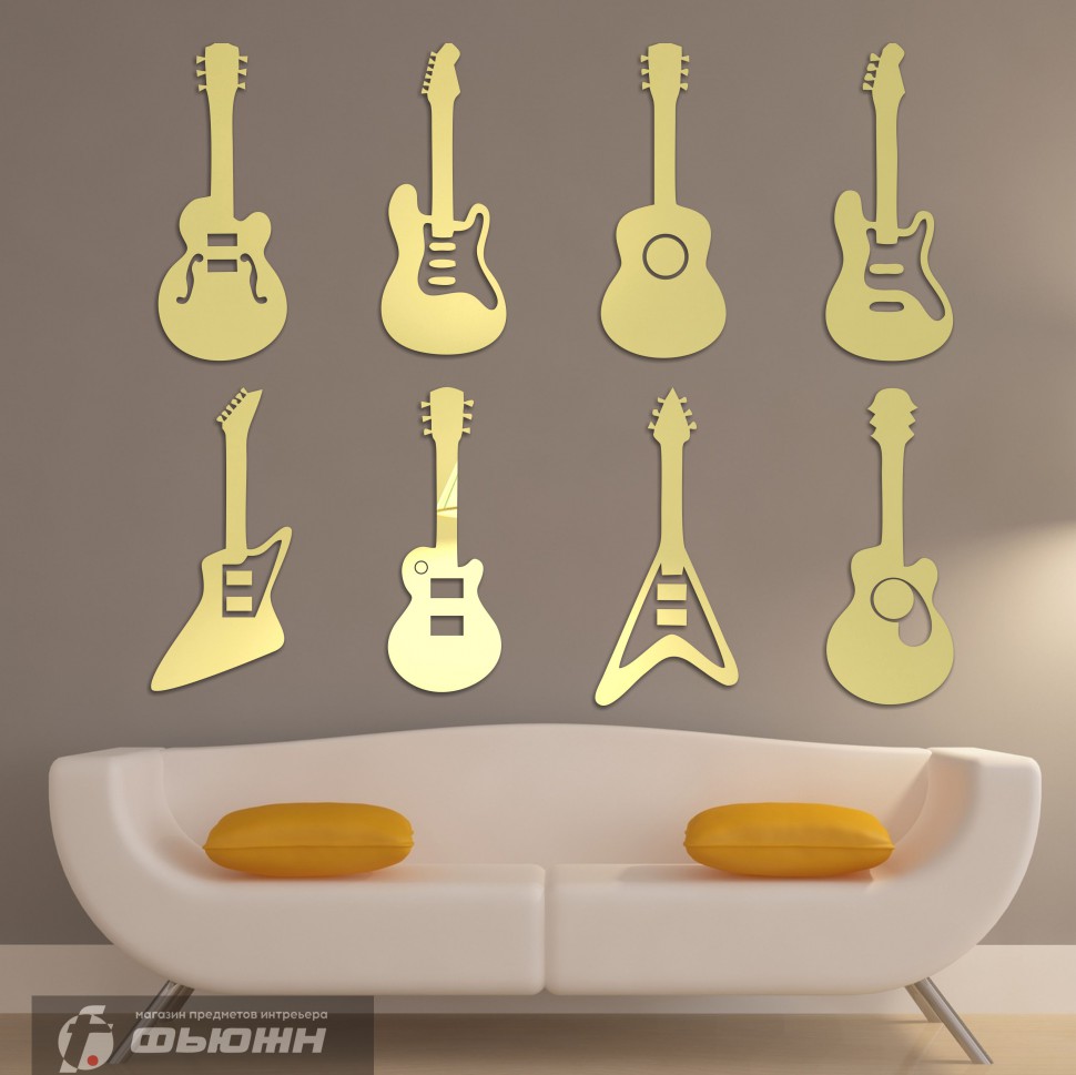 Акриловое Зеркало Гитары