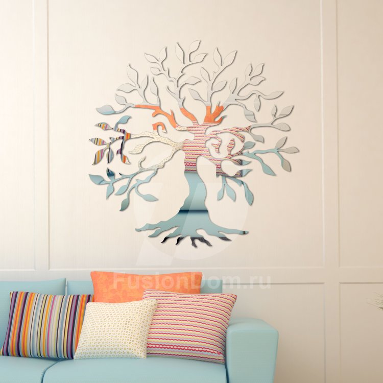 Акриловое зеркало Яблонька