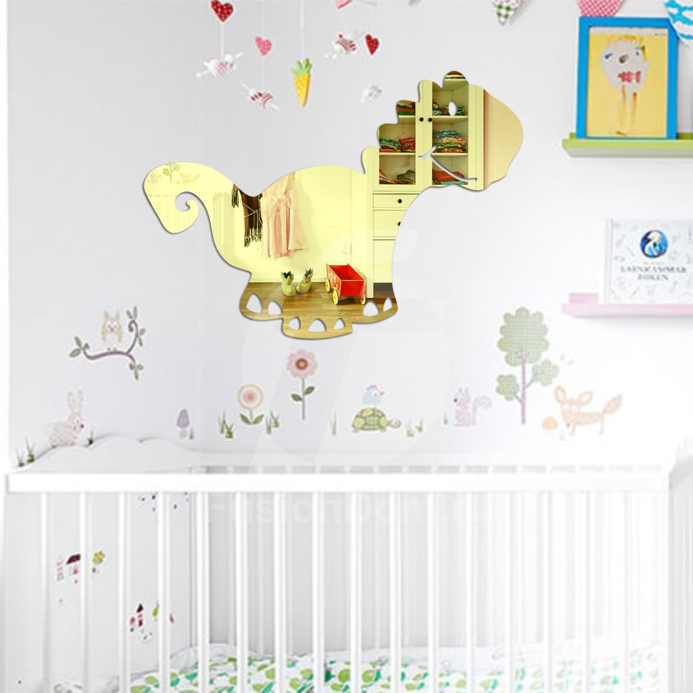 Акриловое зеркало Дракоша