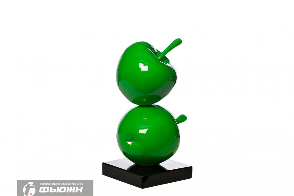 Статуэтка "Зеленые яблочки"