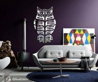 Акриловое зеркало "Сова"