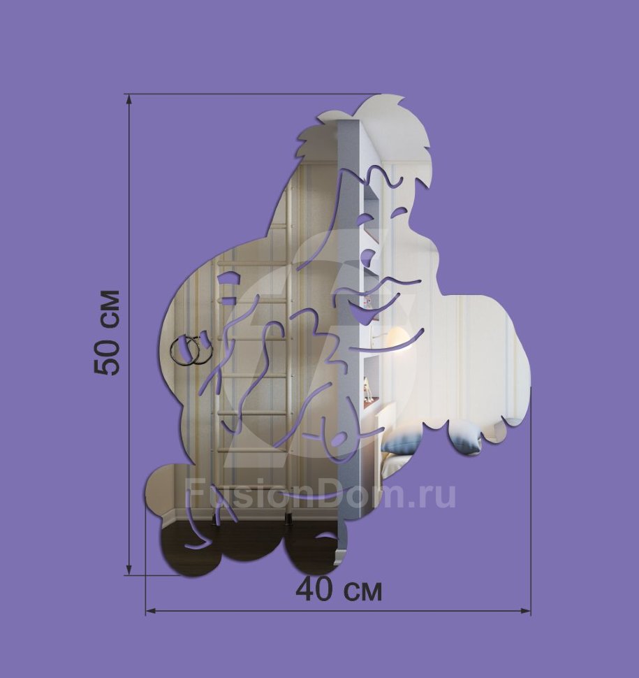 Акриловое зеркало Карлсон