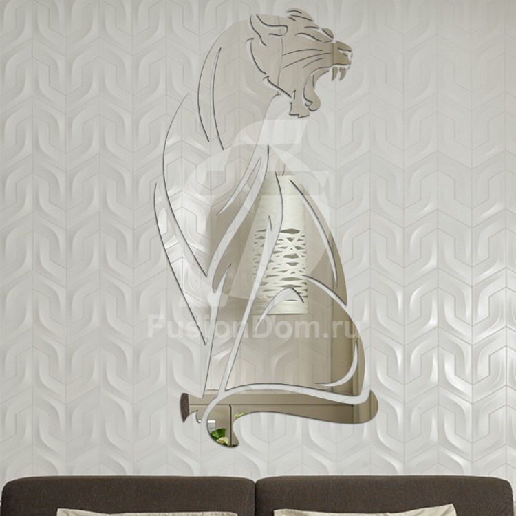 Акриловое Зеркало Пантера