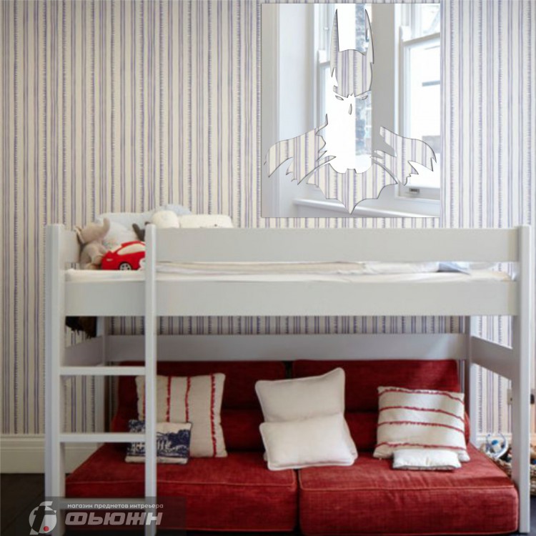 Акриловое Зеркало Силуэт BatMan