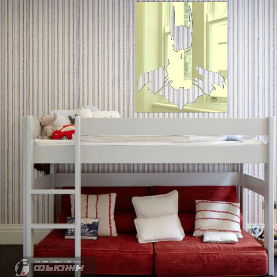 Акриловое Зеркало Силуэт BatMan