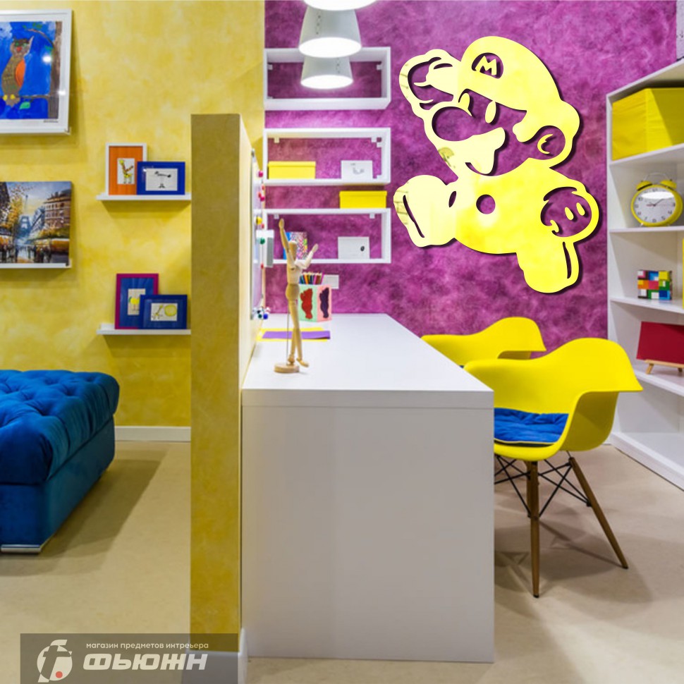 Акриловое Зеркало Марио