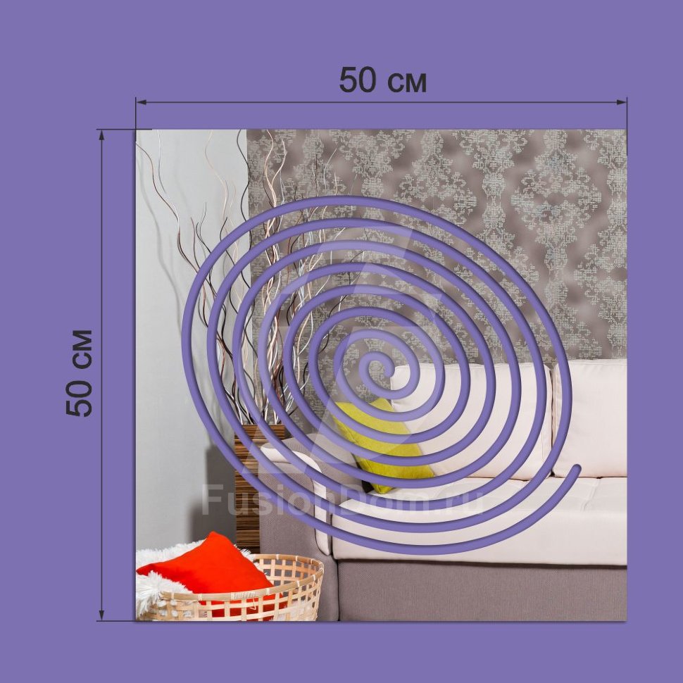 панно Спираль макет