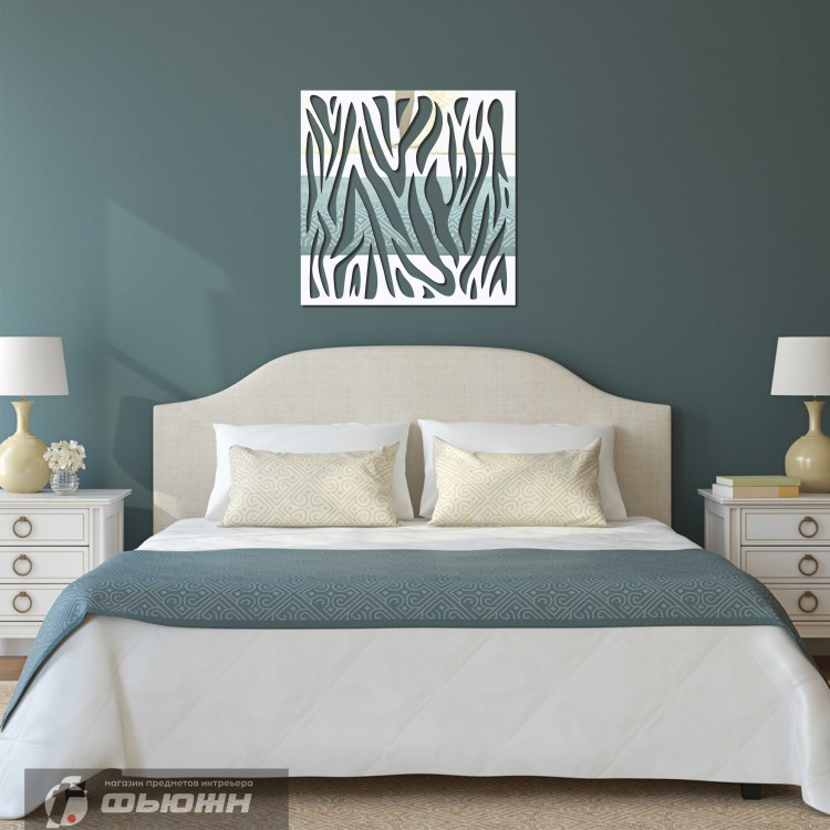 Декоративное акриловое панно Кривые линии