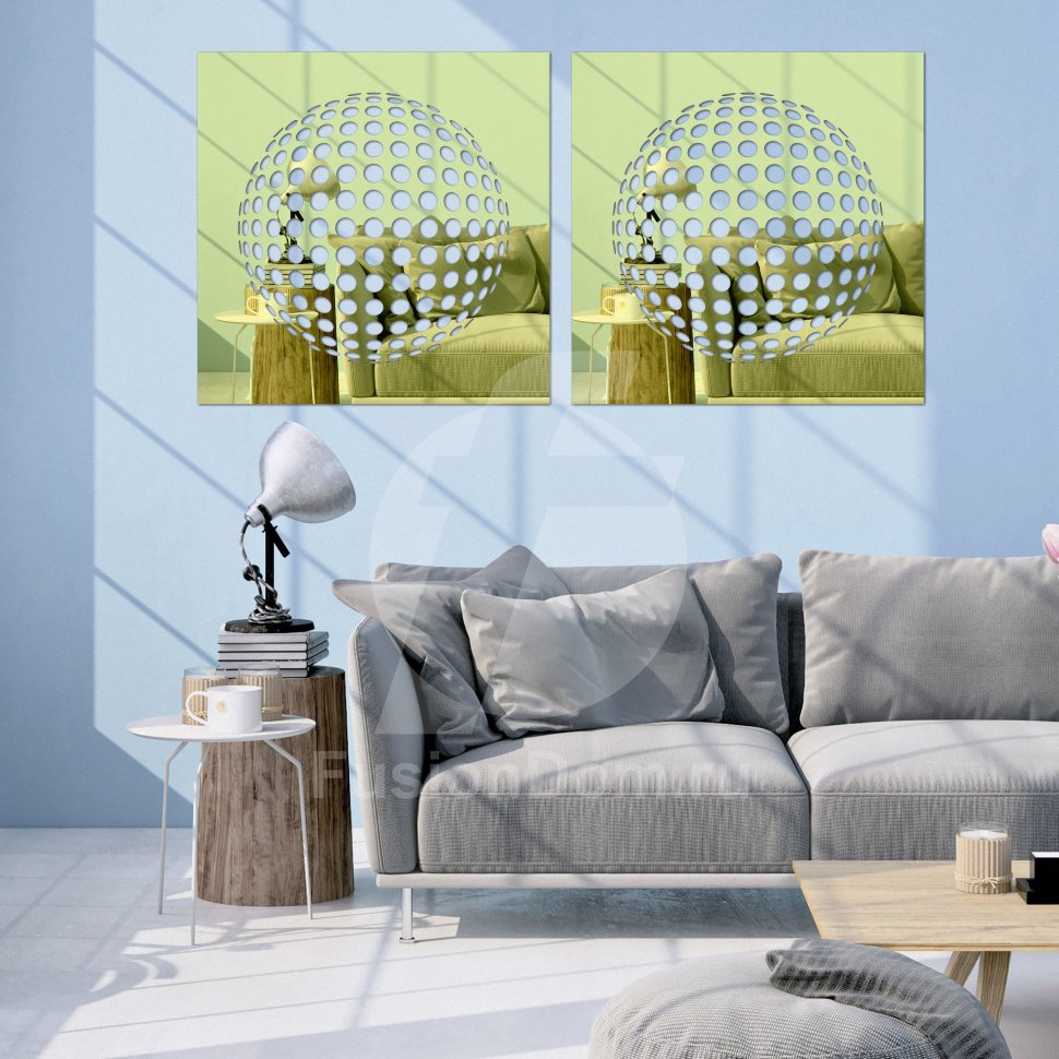 Акриловое панно Сфера