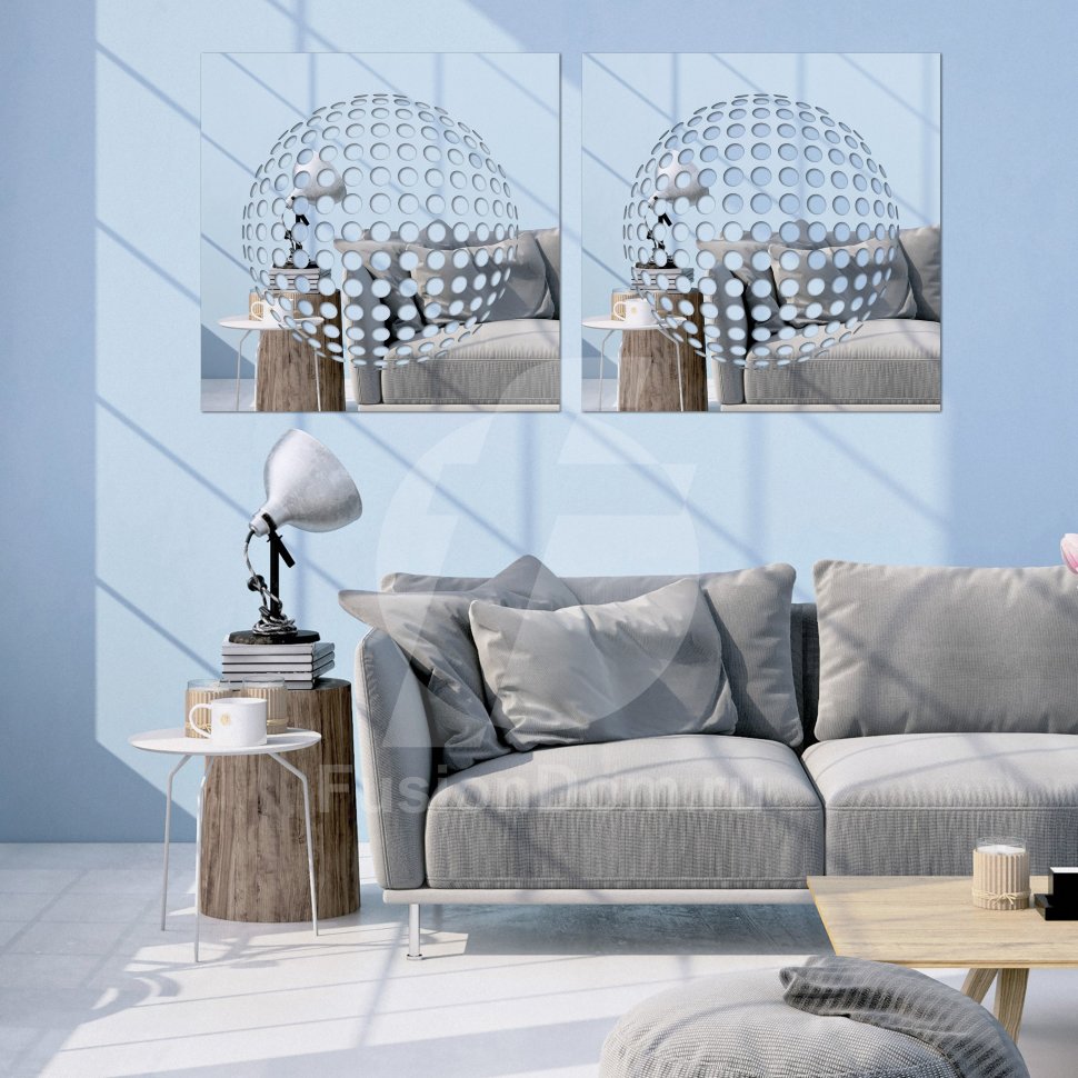 Акриловое панно Сфера
