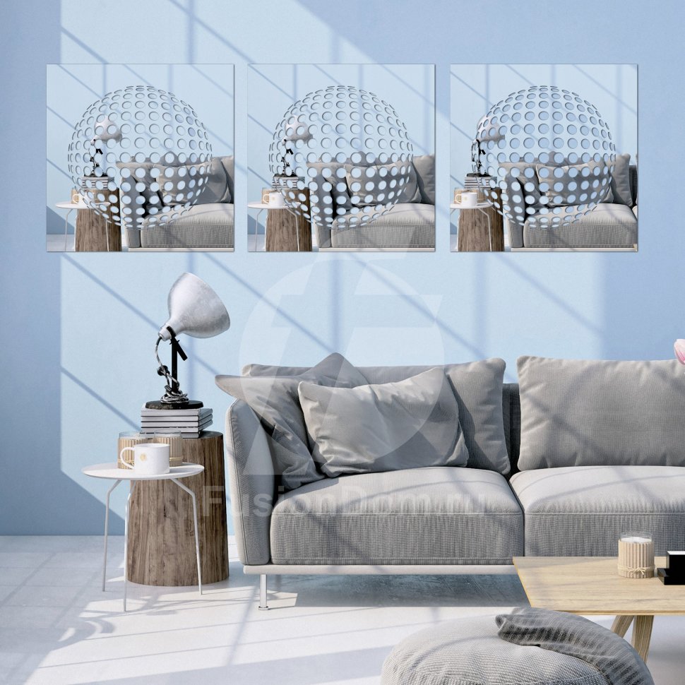 Акриловое панно Сфера