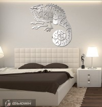 Акриловое зеркало Игуана