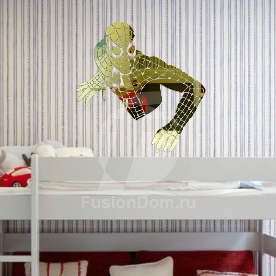 Акриловое зеркало Супер человек паук