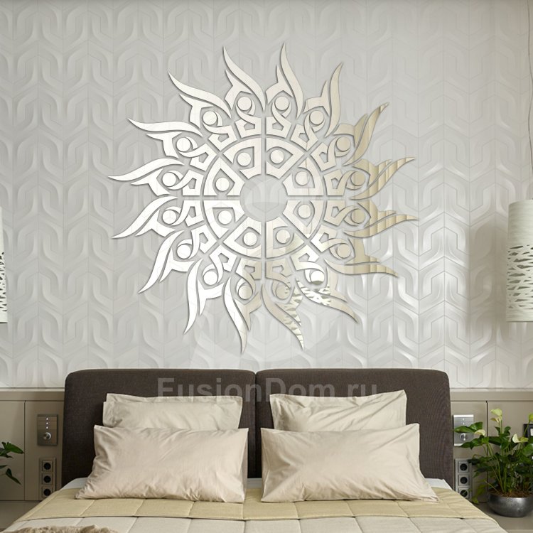 Акриловое Зеркало Солнце яркое