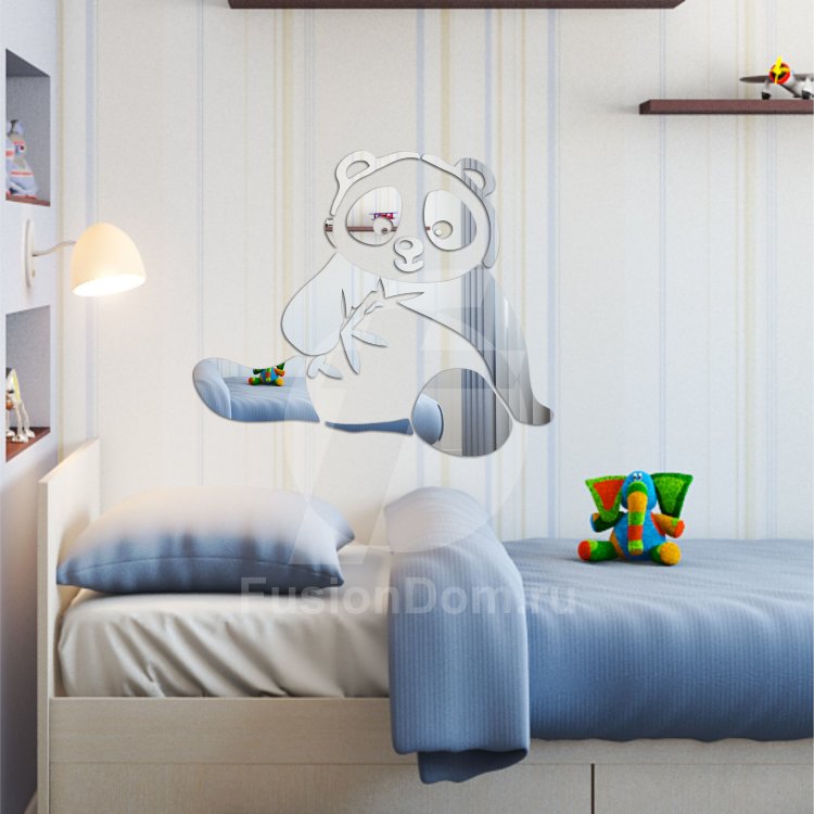 Акриловое зеркало Панда