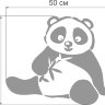 детское зеркало Панда размер