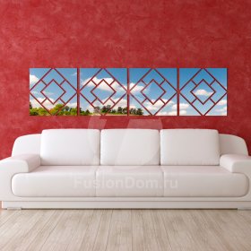 панно Ломанный квадрат