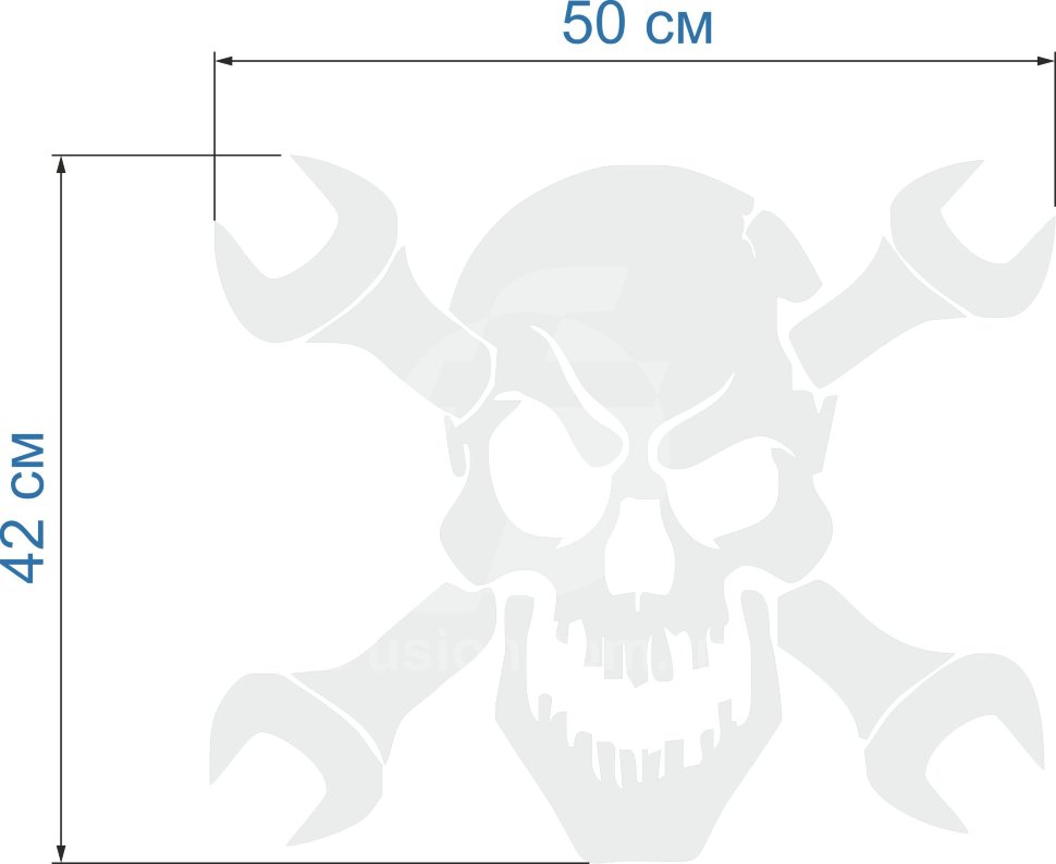 зеркало Злой механик размер