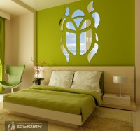 Акриловое зеркало Жук