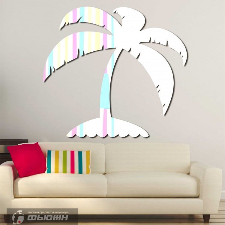 Акриловое Зеркало Пальма