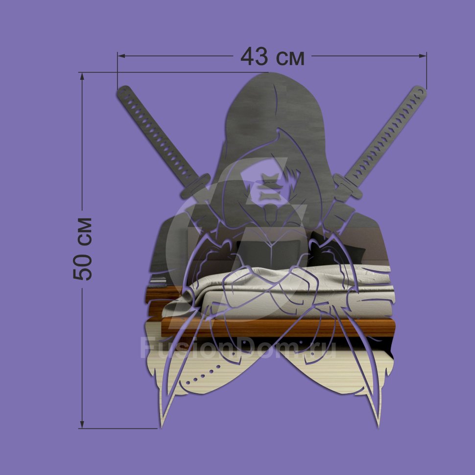 зеркало Ассасин размер цвет