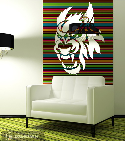 Акриловое Акриловое зеркало Оскал