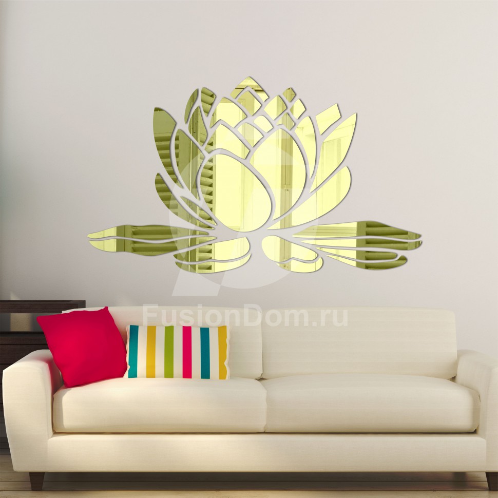 Акриловое Зеркало Чудо-цветок