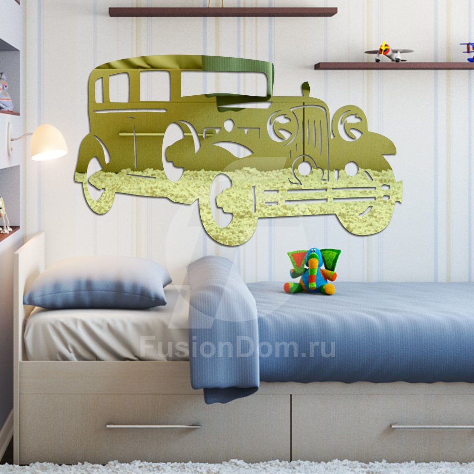 Акриловое Зеркало Ретро авто Ford