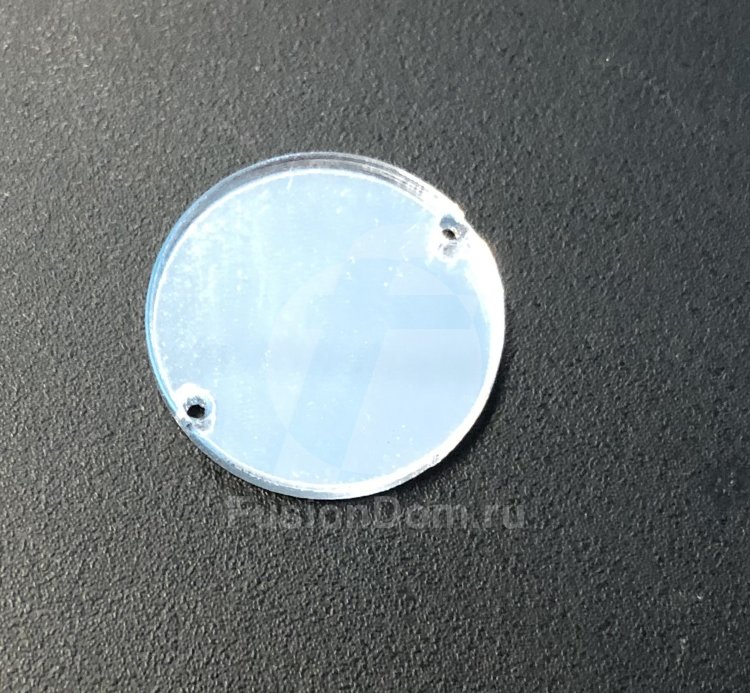 Пришивное зеркальце: Круг